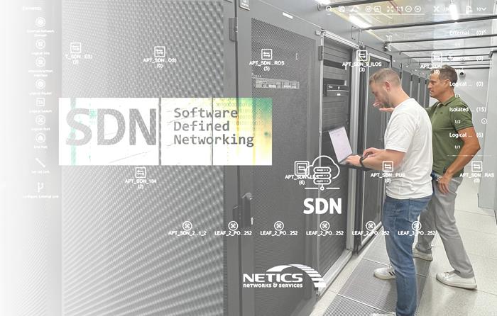 Netics implementa solución de red SDN  | NETICS COMMUNICATIONS SLU - Especialistas en Infraestructuras de redes, cibereguridad y Telecomunicaciones